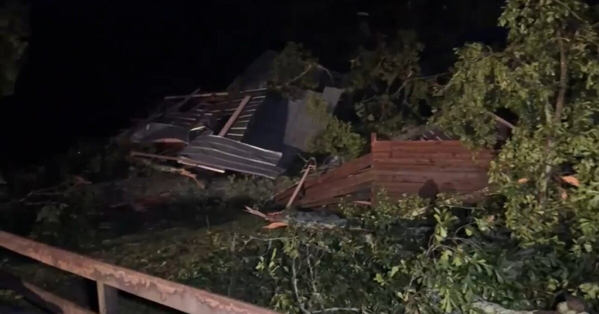 Nearly 500 homes damaged in storms that produced tornado in Mississippi