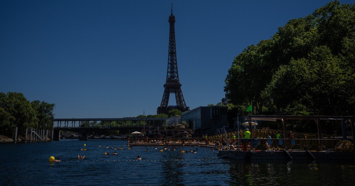 The Seine used to be a toxic mess. Now it’s the hottest new swim spot in Paris